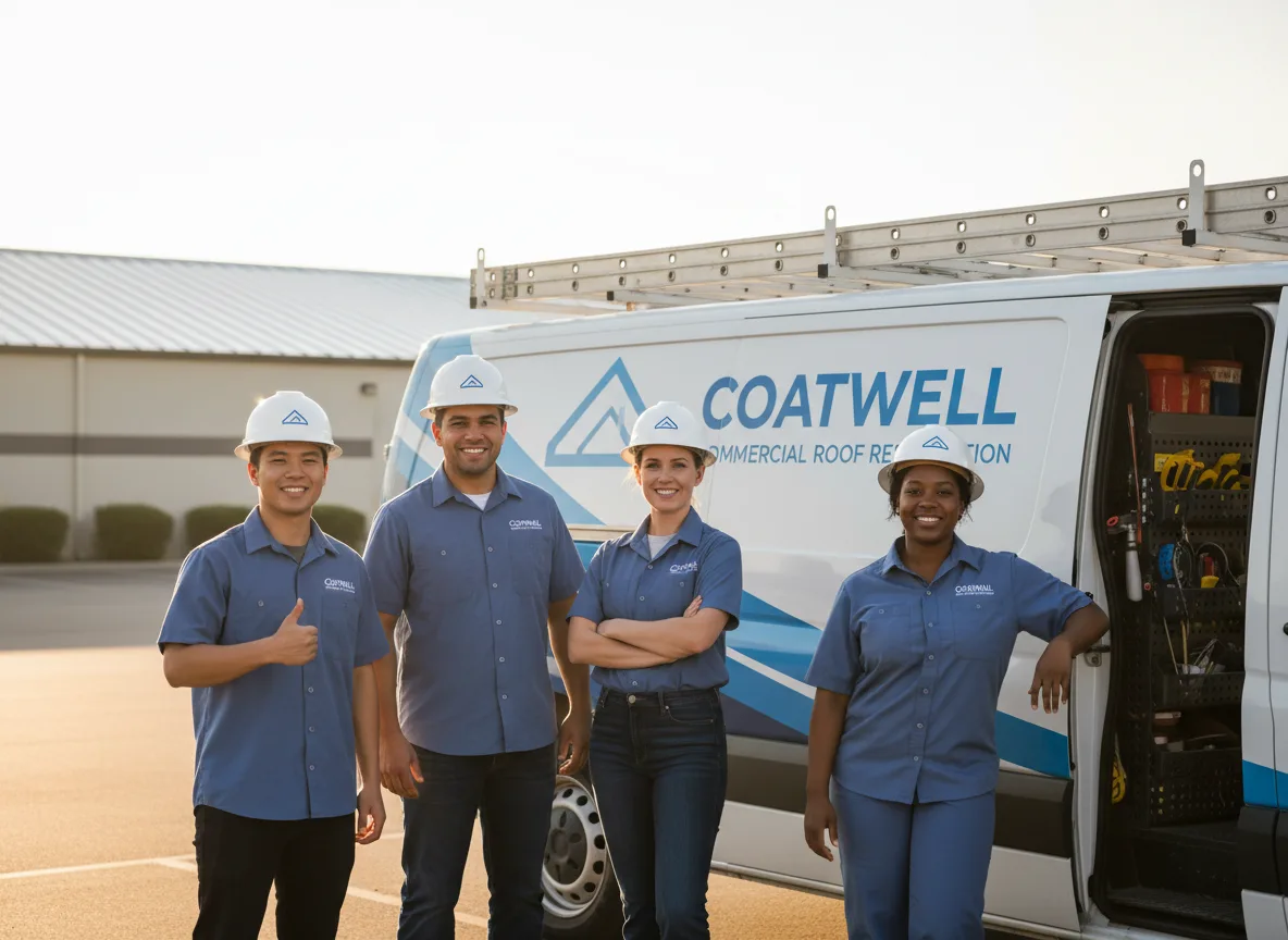 Commercial roof coating company in Resaca, GA